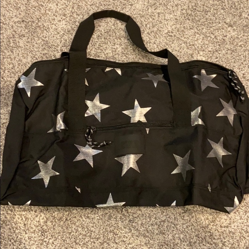 NWOT PINK duffel bag.